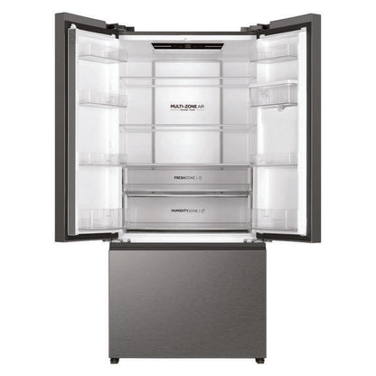 Haier 509L French Door Fridge Freezer with Water Dispenser - Satina (500 Series)