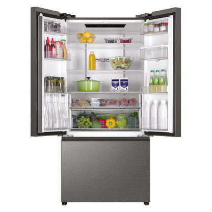 Haier 509L French Door Fridge Freezer with Water Dispenser - Satina (500 Series)