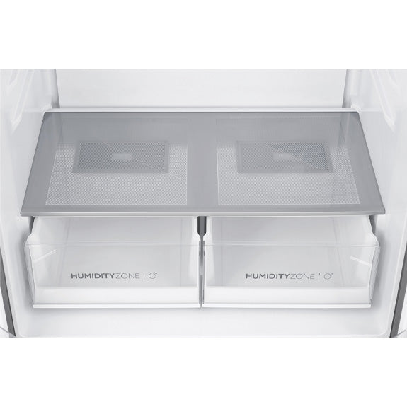 Haier 508L Quad Door Fridge Freezer with Water Dispenser - Satina (600 Series)