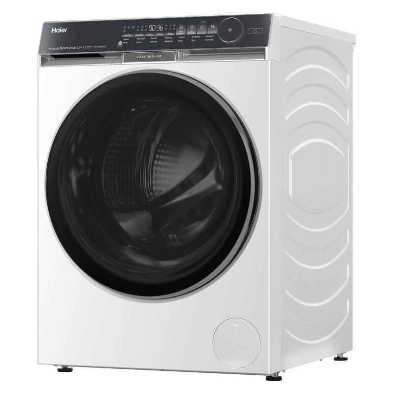 Haier 12kg Smart 500 Series Front Load Washing Machine - White
