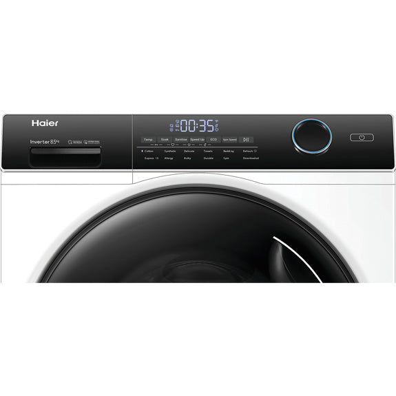 Haier 8.5kg Front Load Washing Machine - White (500 Series)