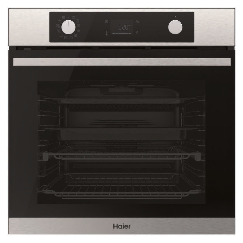 Haier 60cm Pyrolytic Built-In Oven with 12 Functions - Stainless Steel (500 Series)