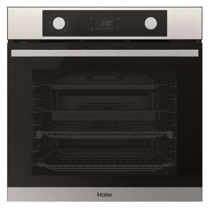 Haier 60cm Pyrolytic Built-In Oven with 12 Functions - Stainless Steel (500 Series)