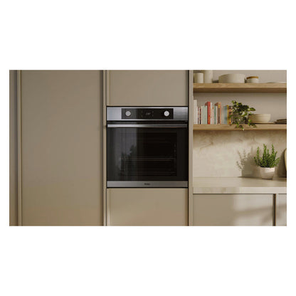 Haier 60cm Pyrolytic Built-In Oven with 12 Functions - Stainless Steel (500 Series)