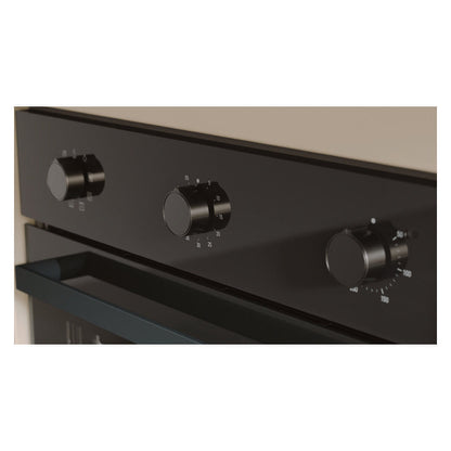 Haier 60cm Built-In Oven with 7 Functions - Black (300 Series)