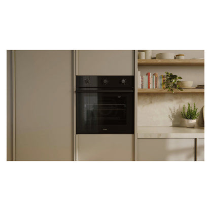 Haier 60cm Built-In Oven with 7 Functions - Black (300 Series)