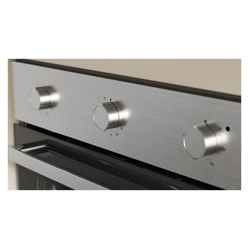 Haier 60cm Built-In Oven with 7 Functions - Stainless Steel (300 Series)