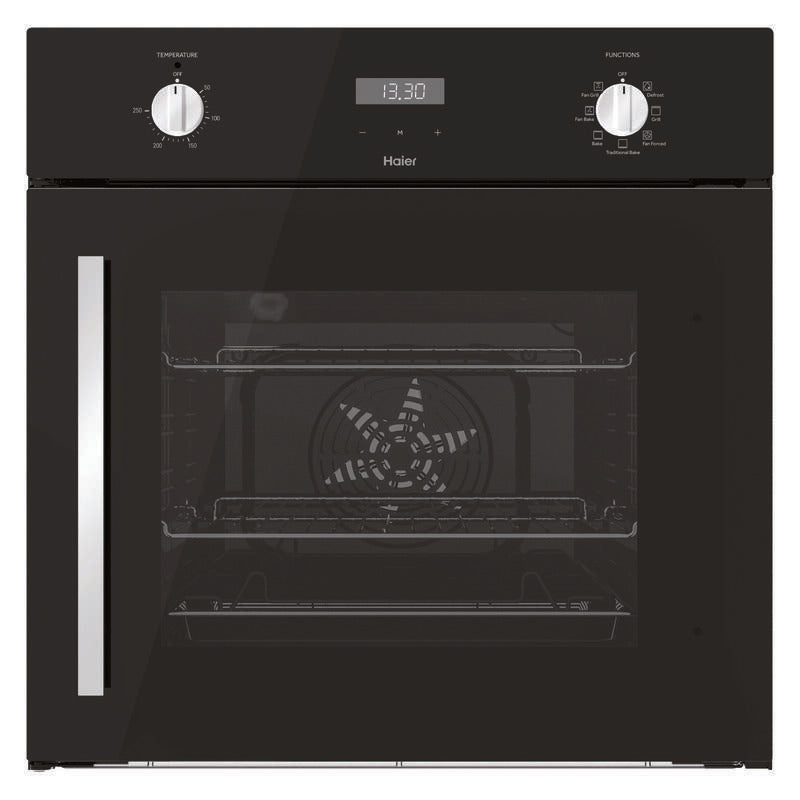 Haier 60cm Built-In Oven with 7 Functions - Black (300 Series)