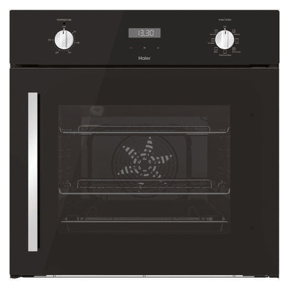 Haier 60cm Built-In Oven with 7 Functions - Black (300 Series)