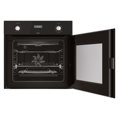 Haier 60cm Built-In Oven with 7 Functions - Black (300 Series)
