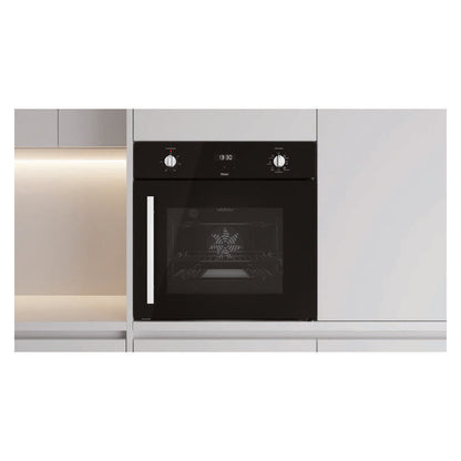 Haier 60cm Built-In Oven with 7 Functions - Black (300 Series)