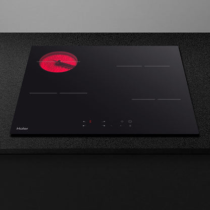 Haier 60cm 4-Zone Ceramic Cooktop - Black (300 Series)