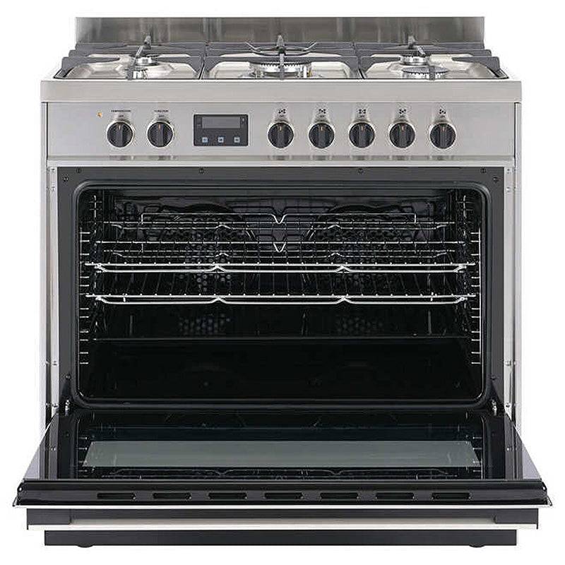 HAIER FREESTANDING DUAL FUEL COOKER 90cm