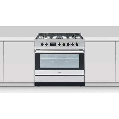 HAIER FREESTANDING DUAL FUEL COOKER 90cm