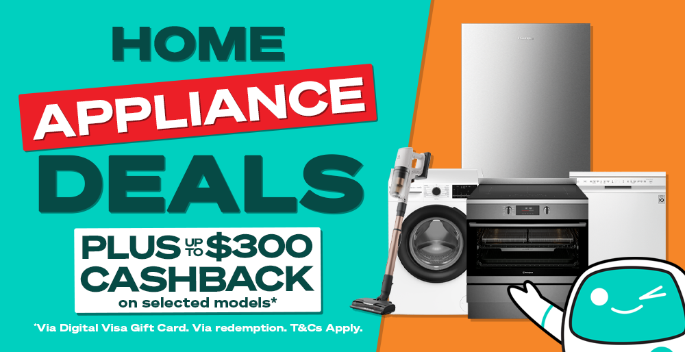 Home Appliance Deals Plus Up to $300 Cashback