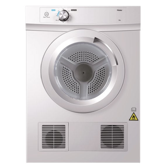 Haier 6kg Sensor Vented Dryer - White (300 Series)