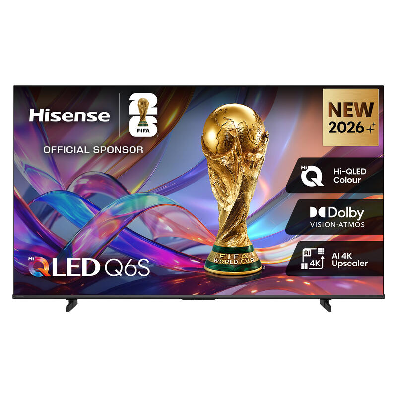 Hisense 43" Q6S Smart 4K QLED TV (2026)