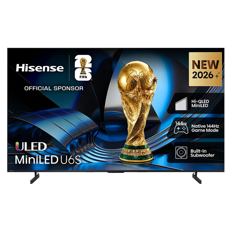 Hisense 50" U6SAU Mini-LED Hi-QLED 4K Smart AI TV (2026)
