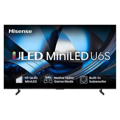 Hisense 50" U6SAU Mini-LED Hi-QLED 4K Smart AI TV (2026)