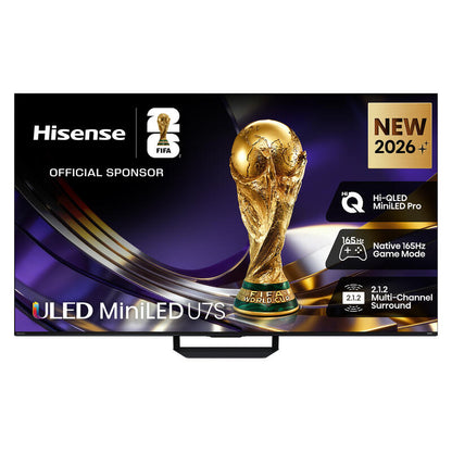 Hisense 65" U7QAU Smart 4K QLED Mini-LED TV (2026)