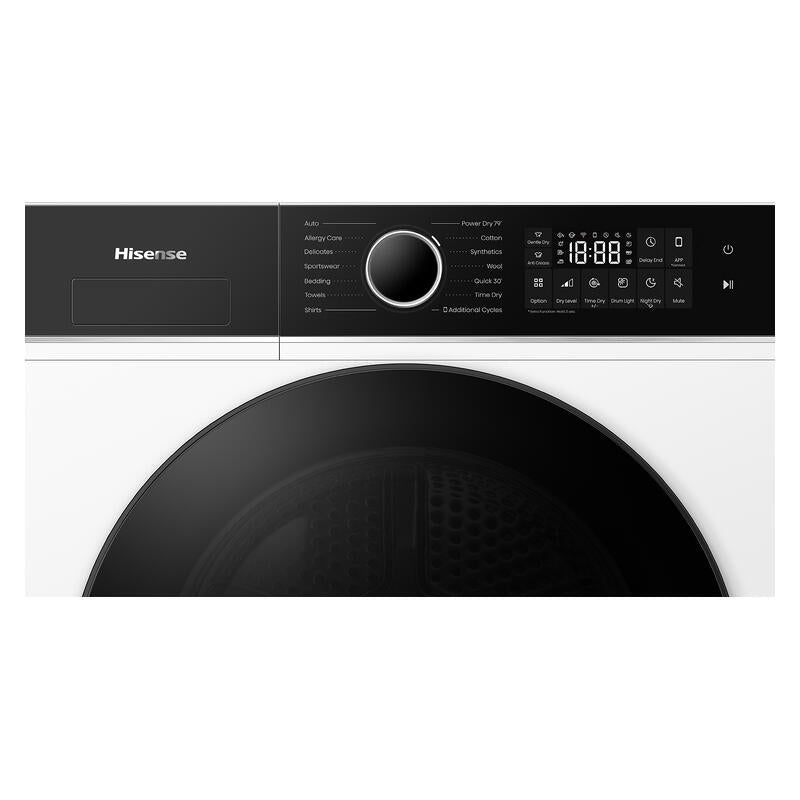 Hisense 9kg Series 5I Heat Pump Dryer- White