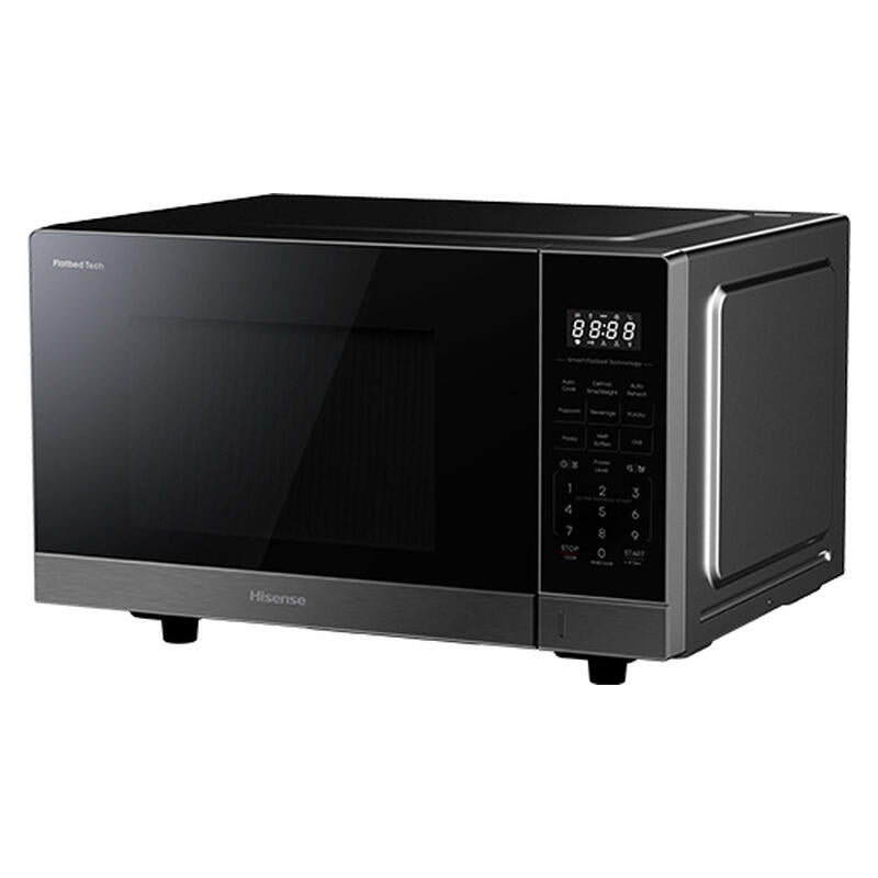 Hisense 30L 1000W Flatbed Inverter Microwave Oven - Dark Stainless