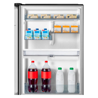 Hisense 415L Bottom Mount Fridge with Water Dispenser - Stainless Steel