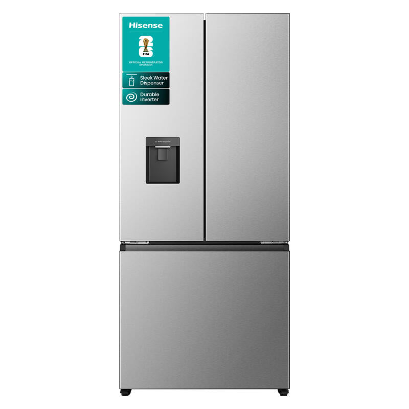 Hisense 544L PureFlex French Door Fridge - Silver