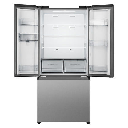 Hisense 544L PureFlex French Door Fridge - Silver