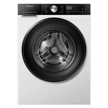 Hisense 7.5kg Front Load Washing Machine - White (Series 3S)