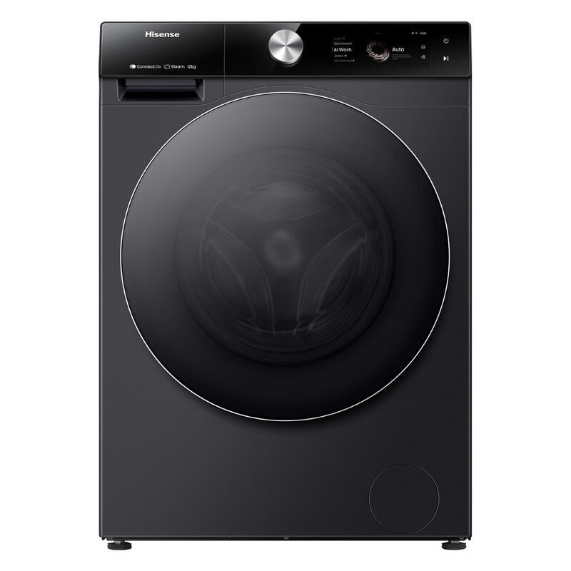 Hisense 12kg Series 9S Front Load Washer - Black