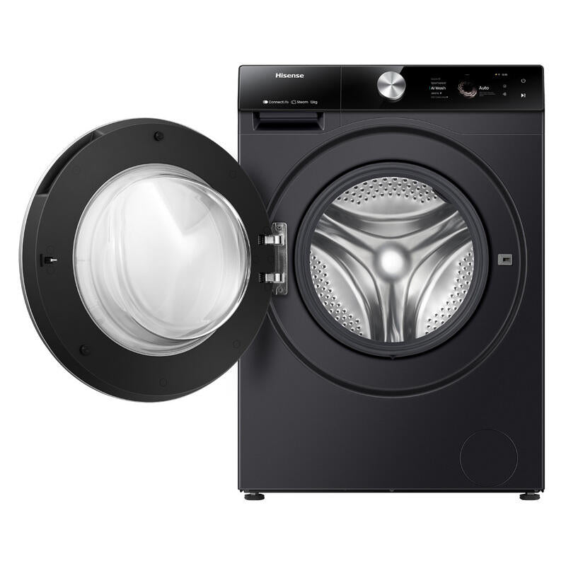 Hisense 12kg Series 9S Front Load Washer - Black
