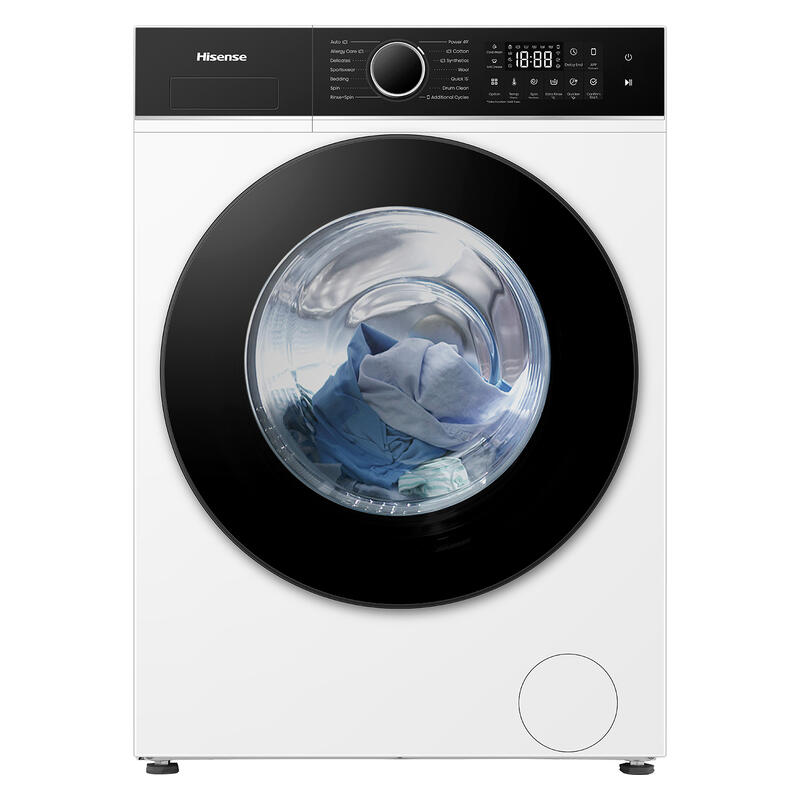 Hisense 10kg Front Load Washing Machine - White (Series 5i)