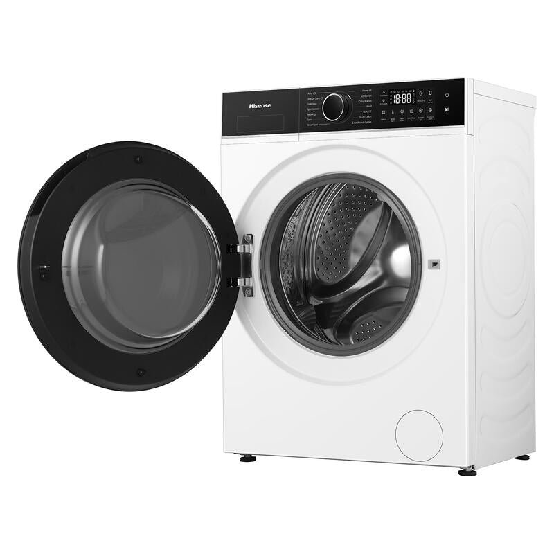 Hisense 10kg Front Load Washing Machine - White (Series 5i)