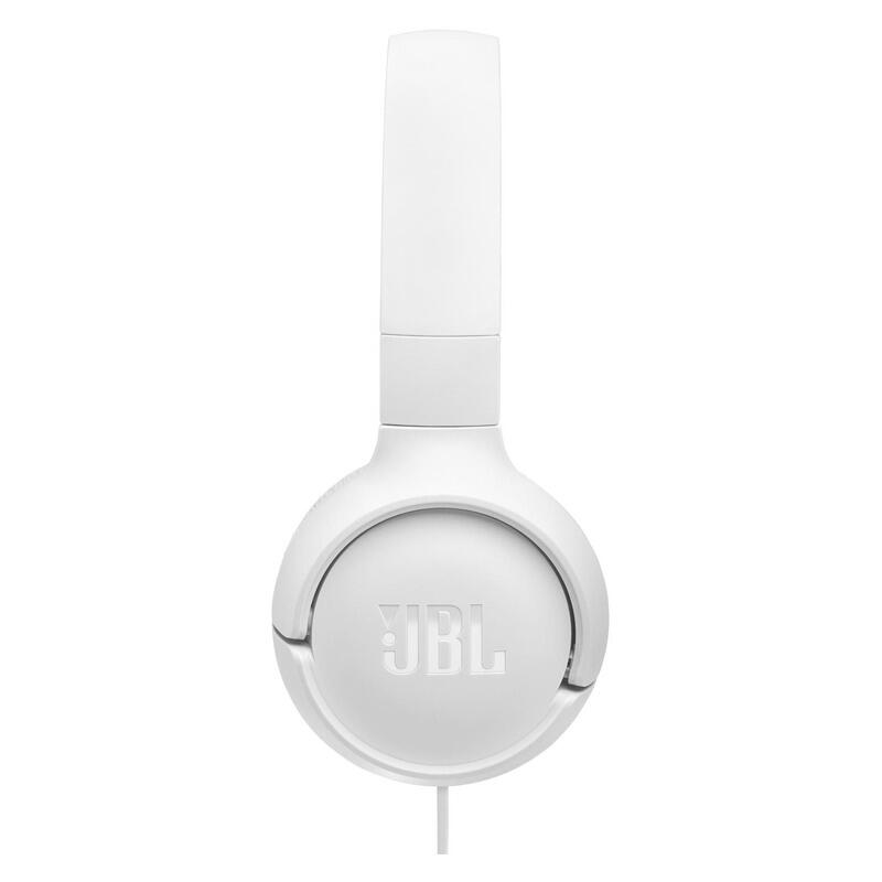 JBL Tune 520C Wired On-Ear Headphones with USB-C Plug - White