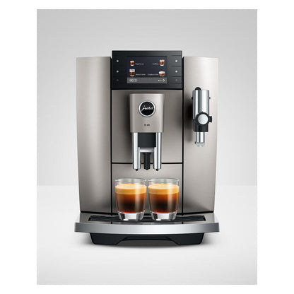 Jura E8 Automatic Coffee Machine - Midnight Silver