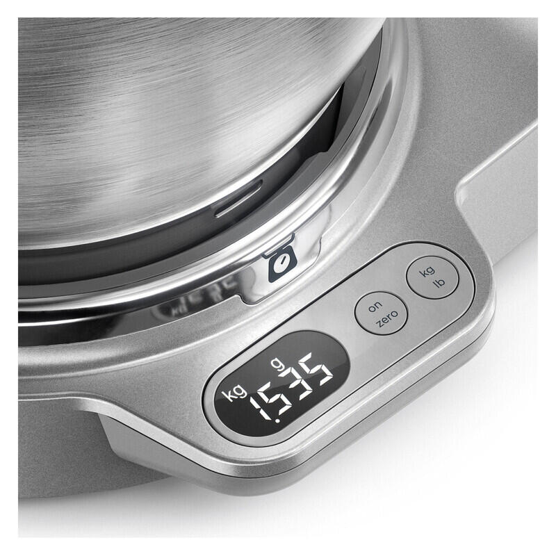 Kenwood 5L Titanium Chef Baker Stand Mixer - Silver