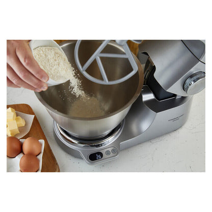 Kenwood 5L Titanium Chef Baker Stand Mixer - Silver