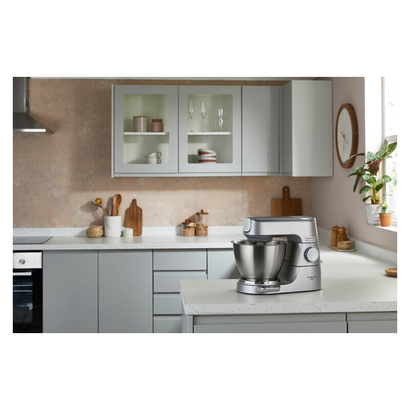 Kenwood 5L Titanium Chef Baker Stand Mixer - Silver