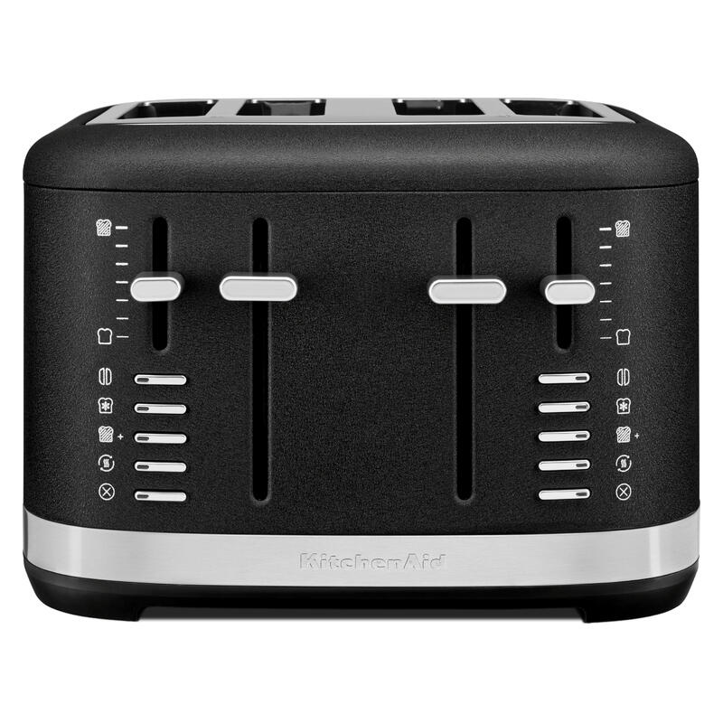 KitchenAid 4 Slice Toaster - Cast Iron Black