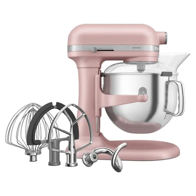 KitchenAid 6.6 Litre Artisan Bowl Lift Mixer - Dried Rose