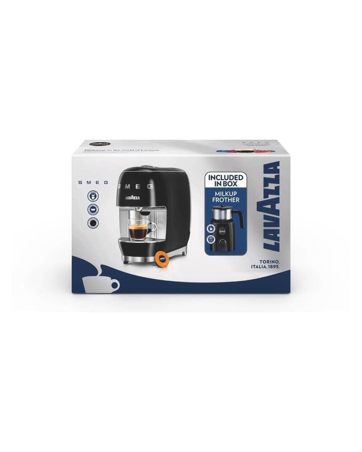 Lavazza A Modo Mio Smeg Capsule Coffee Machine - Black