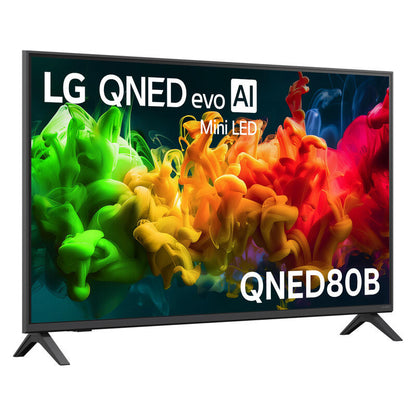 LG 43" QNED80B Smart 4K QNED evo Mini-LED AI TV (2026)
