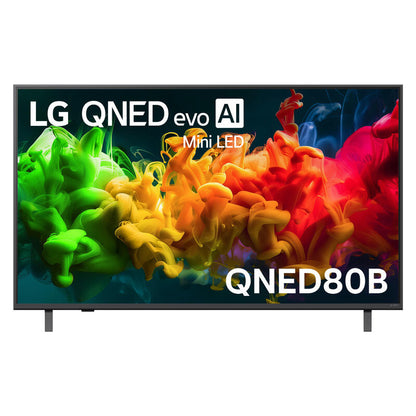LG 50" QNED80B Smart 4K QNED evo Mini-LED AI TV (2026)