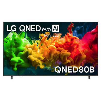 LG 85" QNED80B Smart 4K QNED evo Mini-LED AI TV (2026)