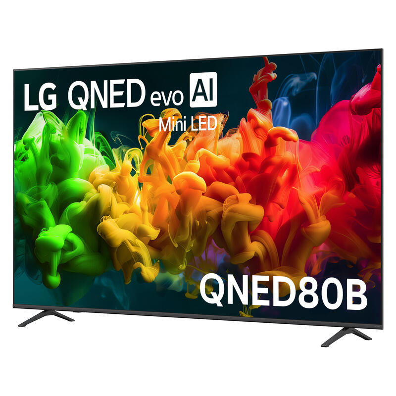 LG 85" QNED80B Smart 4K QNED evo Mini-LED AI TV (2026)