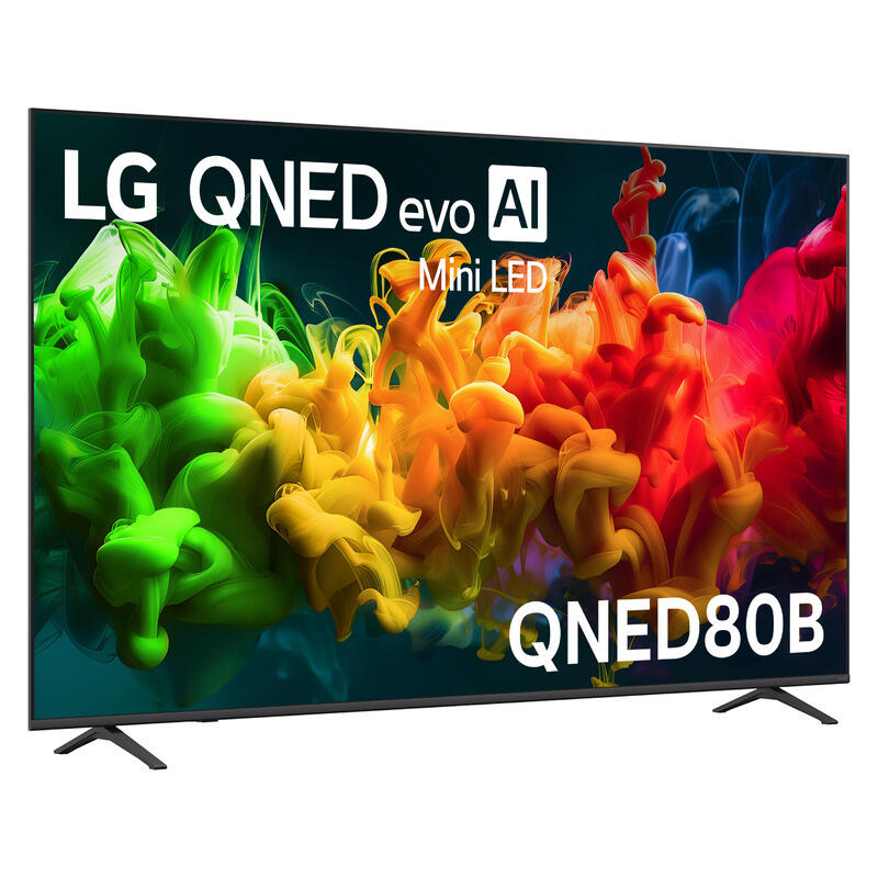 LG 85" QNED80B Smart 4K QNED evo Mini-LED AI TV (2026)