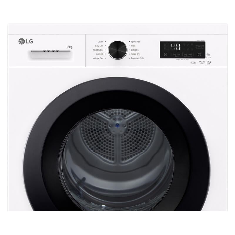 LG 8kg Heat Pump Dryer (Series 1) - White