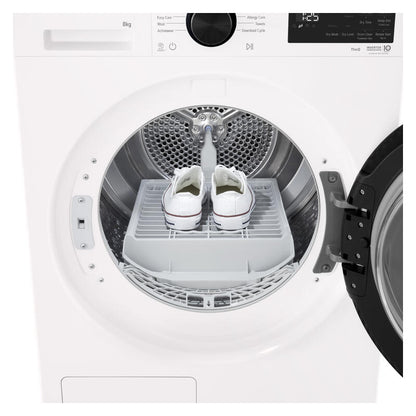 LG 8kg AI Heat Pump Condenser Dryer - White (Series 3)