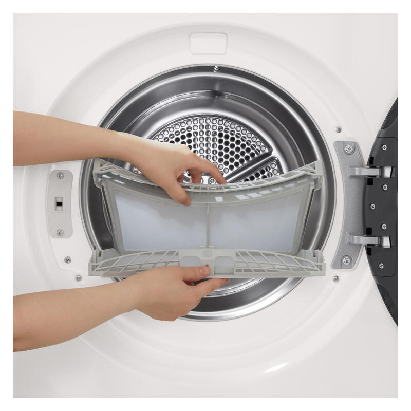 LG 10kg AI Heat Pump Condenser Dryer - White (Series 3)